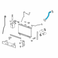 OEM 2015 Chevrolet Camaro Lower Hose Diagram - 22962569