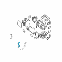 OEM 2013 Nissan Altima Hose-Heater, Outlet Diagram - 92410-ZX00A