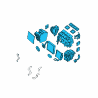 OEM 2012 Nissan Altima Heating Unit Assy-Front Diagram - 27110-JA110