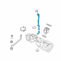 OEM BMW Filler Pipe, Metal Diagram - 16-11-7-483-170
