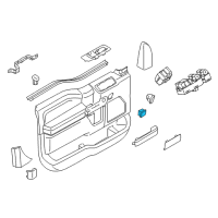 OEM 2017 Ford Police Interceptor Utility Memory Switch Diagram - BB5Z-14776-AA