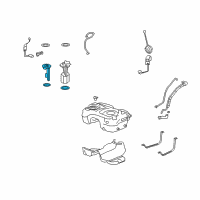 OEM 2010 Saturn Vue Fuel Pump Diagram - 20793416