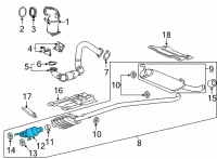 OEM 2021 Buick Encore Converter Diagram - 42725665