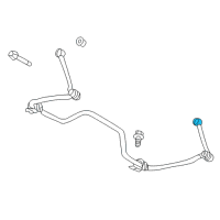 OEM 1999 Dodge Ram 3500 Link-SWAY ELIMINATOR Diagram - 52106058AA