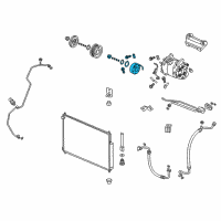 OEM 2016 Honda CR-V Set, Field Coil Diagram - 38924-5LA-A01