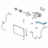 OEM 2014 Honda CR-V Pipe Assembly, Aircon Diagram - 80320-T0G-A01