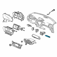 OEM 2019 Acura ILX Switch Assembly, Hazard Diagram - 35510-TX6-003