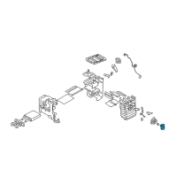 OEM 2004 Kia Sedona Mode Actuator Diagram - 1K55261H03A