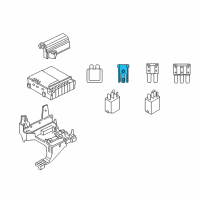 OEM Lincoln Navigator Maxi Fuse Diagram - GU5Z-14526-G