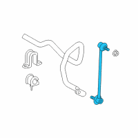 OEM 2017 Toyota Sienna Stabilizer Link Diagram - 48820-08030