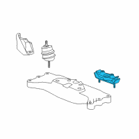 OEM 2013 Chevrolet Camaro Transmission Mount Diagram - 20952440