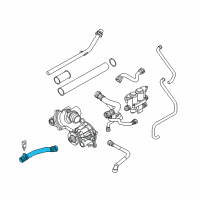 OEM 2008 BMW 760Li Return Hose Diagram - 17-12-7-526-616