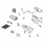 OEM 2010 Ford Taurus In-Car Sensor Diagram - AG1Z-19C734-C