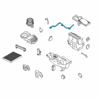 OEM Lincoln MKT Hose Diagram - AE9Z-19D888-A