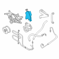 OEM 1995 Chevrolet S10 Reservoir Kit, P/S Fluid Diagram - 26046904