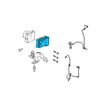 OEM Mercury Milan Control Module Diagram - BE5Z-2C219-F