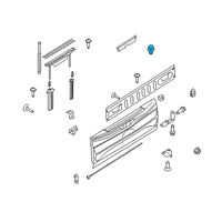 OEM 2018 Ford F-250 Super Duty Top Pad Diagram - HC3Z-9940602-A