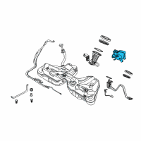 OEM BMW 535i Activated Charcoal Filter Diagram - 16-13-7-162-350