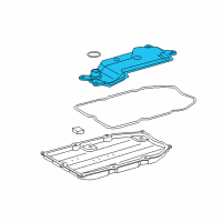 OEM 2008 Lexus LS600h STRAINER Assembly, Oil Diagram - 35330-30100