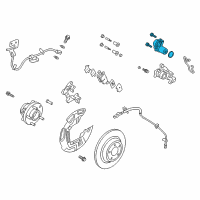 OEM 2016 Lincoln MKZ Adjust Motor Diagram - DG9Z-2B712-A