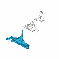 OEM 2020 Chevrolet Camaro Gear Shift Assembly Diagram - 24288055