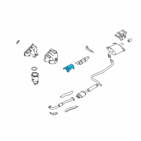 OEM Nissan Altima INSULATOR Heat Front Floor Diagram - 74753-4B000