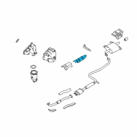 OEM 1998 Nissan Altima Heat Insulator-Front Floor Diagram - 74755-1E400