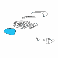 OEM Hyundai Veloster G/HOLDER Assembly-O/S RR View, RH Diagram - 87621-J3130
