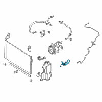 OEM 2020 Infiniti Q60 Hose Flexible, High Diagram - 92490-6HB0A