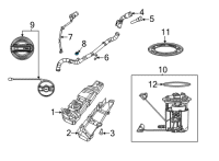 OEM 2022 Jeep Wrangler Tube-Vent Diagram - 68297723AC