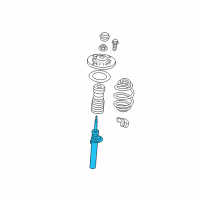 OEM 2015 BMW X3 Front Right Spring Strut Diagram - 31-31-6-796-418