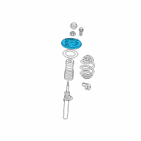 OEM BMW X4 Guide Support Diagram - 31-30-6-852-158