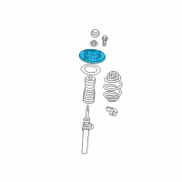 OEM 2011 BMW X3 Guide Support Diagram - 31-30-6-852-158