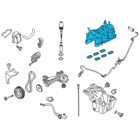 OEM 2021 Lincoln Nautilus Intake Manifold Diagram - FT4Z-9424-E