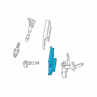 OEM 2010 Honda Civic Control Module, Engine Diagram - 37820-RMX-A14