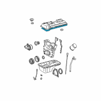 Genuine Toyota Tacoma Valve Cover Gasket diagram