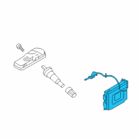 OEM 2015 Kia Sedona Unit Assembly-Bcm & Receiver Diagram - 95400A9500