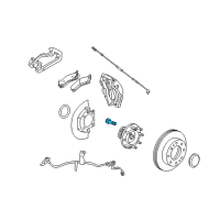 OEM 2016 GMC Sierra 2500 HD Wheel Stud Diagram - 11571000