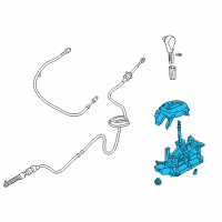 OEM 2020 Nissan NV200 Transmission Control Device Assembly Diagram - 34901-3LM0A