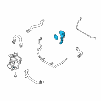 OEM 2015 BMW Z4 Coolant Hose Diagram - 17-11-7-620-688