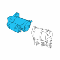 OEM 2014 Toyota Tundra Starter Diagram - 28100-31041