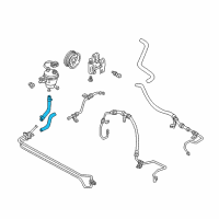 OEM 2006 Mercury Mariner Tube Assembly Diagram - YL8Z-3A714-EA