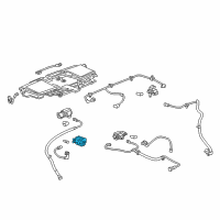 OEM 2016 Cadillac ATS By-Pass Valve Diagram - 12663589