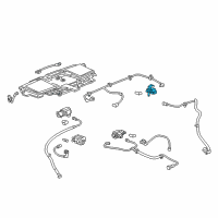 OEM 2018 Cadillac ATS By-Pass Valve Diagram - 12663590