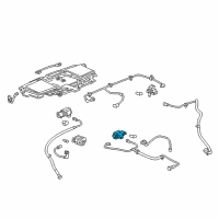 OEM 2019 Cadillac ATS Solenoid Diagram - 12661022