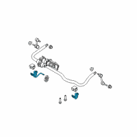 OEM 2013 Ram 3500 RETAINER-STABILIZER Bar BUSHING Diagram - 52855311AC