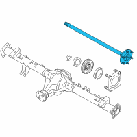 OEM 2006 Nissan Titan Shaft-Rear Axle Diagram - 38164-8S100