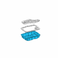 OEM Lincoln Oil Pan Diagram - 1L2Z-7A194-CA