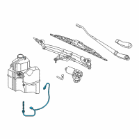 OEM 2007 Ford Freestyle Tube Assembly Diagram - 5F9Z-17A605-AB