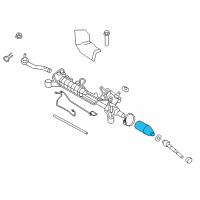 OEM 2008 Lincoln MKX Boot Diagram - 7T4Z-3K661-B